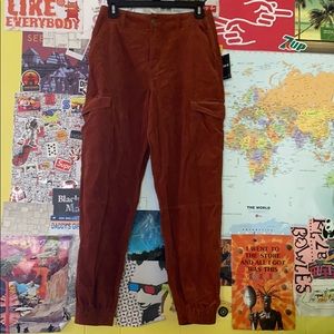Forever 21 auburn corduroy pants